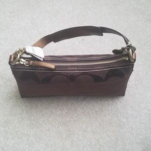 Authentic Signature Small Coach Hobo